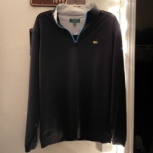 Masters Peter Millar Quarter Zip Golf Pullover Augusta National